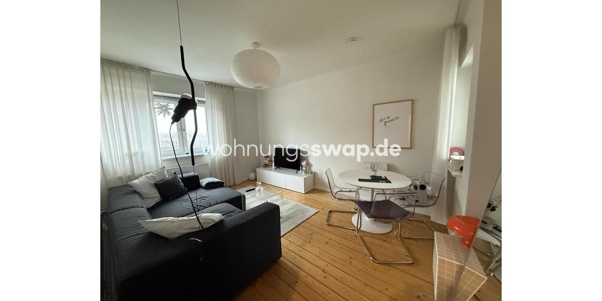 Etagenwohnung Hamburg Winterhude - 2 Zimmer, 49 m&sup2;, 900&euro; | Angebot:25229610