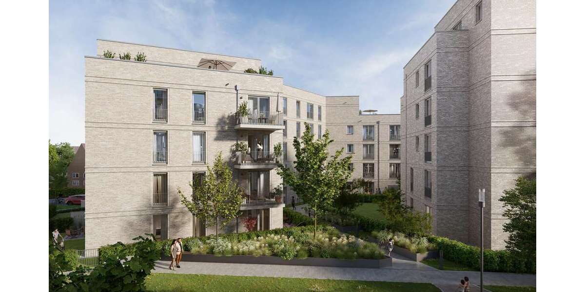 Etagenwohnung Hamburg Groß Borstel - 2 Zimmer, 58 m&sup2;, 1.435&euro; | Angebot:27349152