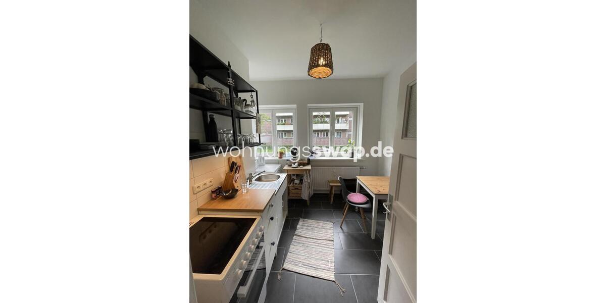 Etagenwohnung Hamburg Winterhude - 1 Zimmer, 35 m&sup2;, 550&euro; | Angebot:25856231
