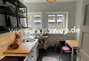Wohnung Hamburg Winterhude - 1 Zimmer, 35 m&sup2;, 550&euro; | Angebot:25856231