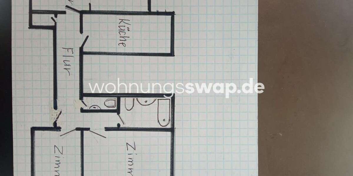 Etagenwohnung Hamburg-Mitte Mitte - 3 Zimmer, 76 m&sup2;, 769&euro; | Angebot:26741282