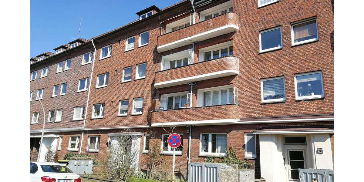 Etagenwohnung Hamburg Horn - 2 Zimmer, 52 m&sup2;, 630&euro; | Angebot:27347826