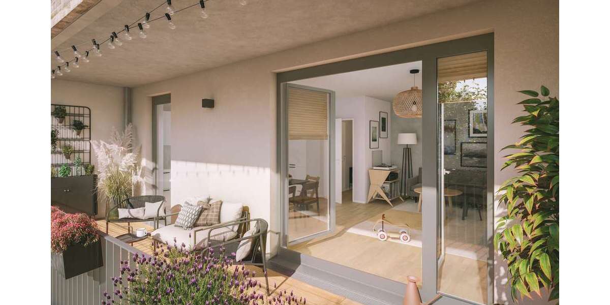 Etagenwohnung Hamburg Groß Borstel - 2 Zimmer, 58 m&sup2;, 1.380&euro; | Angebot:27316045