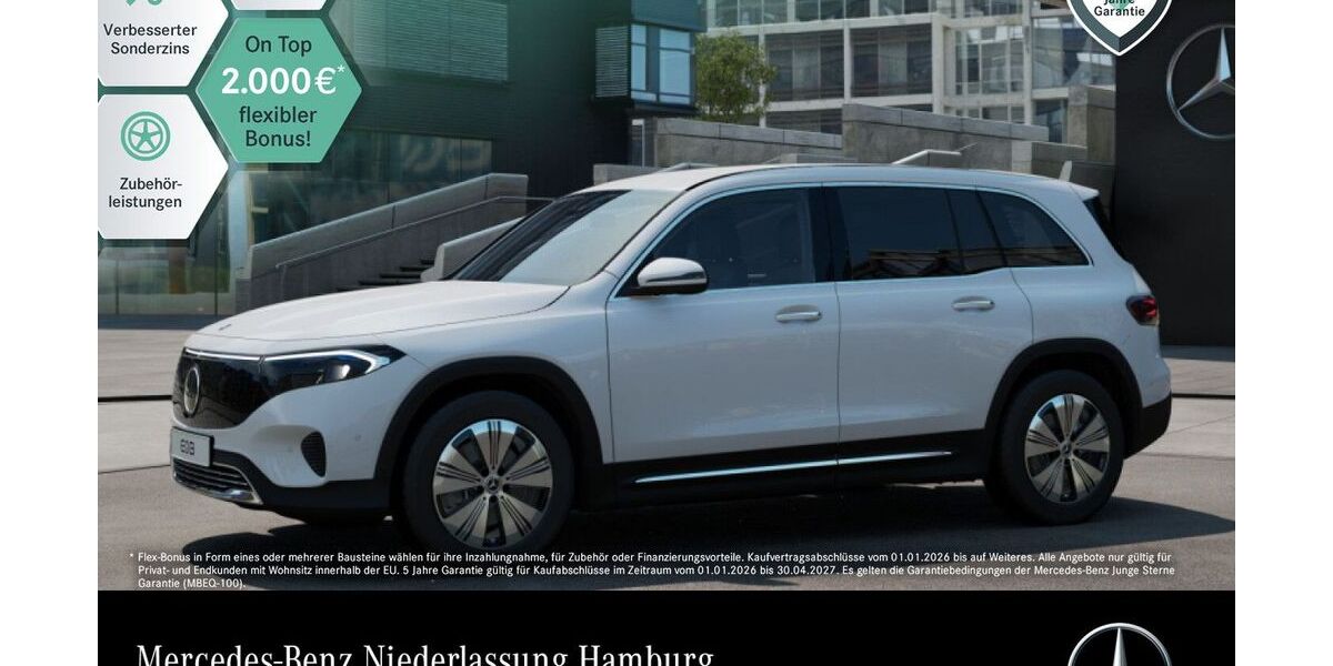 Mercedes-Benz EQB 15.007 km 37.990 &euro; Hamburg 22047